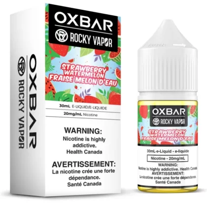 Rocky Vapor Oxbar E-Liquids – Strawberry Watermelon