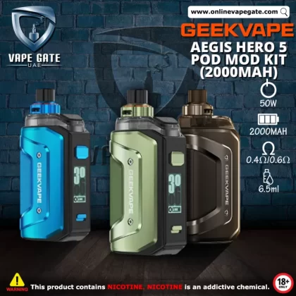 Geekvape Aegis Hero 5 Pod Mod Kit (2000mAh)