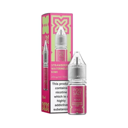 Strawberry Watermelon Kiwi By Nexus Pod Salt 10ml