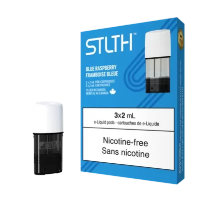 STLTH Nicotine Free Blue Raspberry Pods (3Pk)