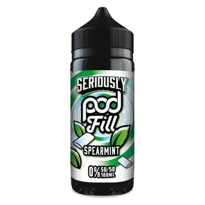 Seriously Pod Fill by Doozy Vape Spearmint 100ml Shortfill Eliquid