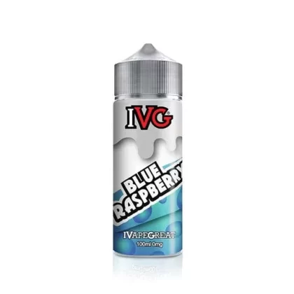 IVG 100ml Shortfill E-Liquid – Blue Raspberry