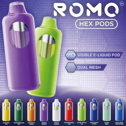 ROMO Hex POD 50K - Strawberry Ice - Skullvaping