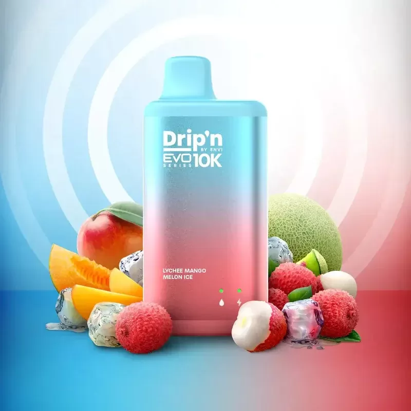 DRIP’N EVO 10K – LYCHEE MANGO MELON ICE