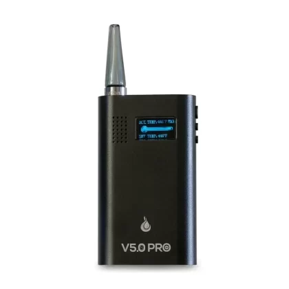 Flowermate V5.0 Pro Vaporizer - Color#Black>Rose Gold>Blue