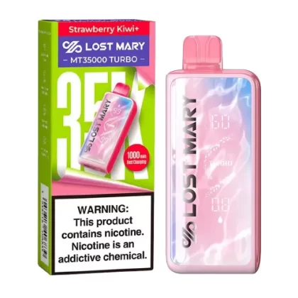 Strawberry Kiwi Disposable Vape (35000 Puffs) by Lost Mary MT35000 Turbo
