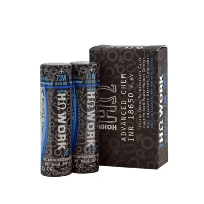 Hohm Tech WORK 18650 Batteries Twin Pack