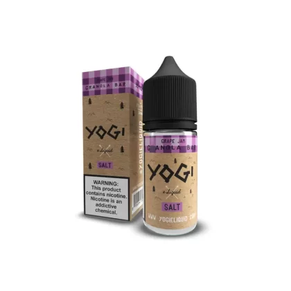 Yogi Salt Grape Jam Granola Bar eJuice - Vape Product; Vape Product, Vape Product