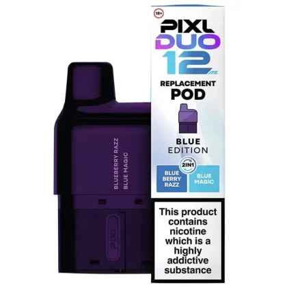 Pixl Duo 12 Replacement Pod Blue Edition - Ejuicewarehouse