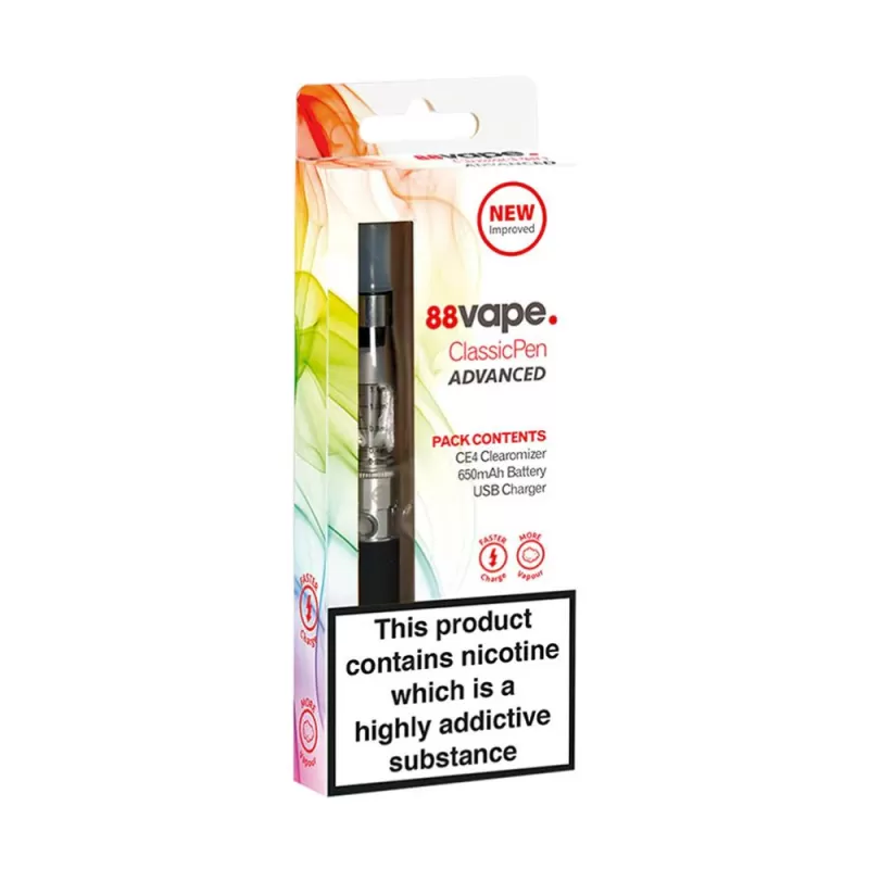 Advanced Classic Starter Kit by 88vape - Black - Image 2