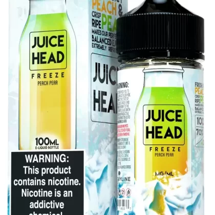Peach Pear Freeze E Liquid by Juice Head