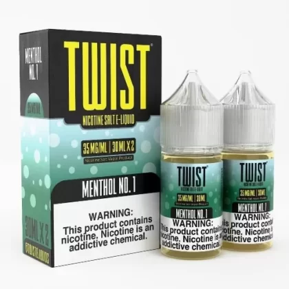 Twist E-Liquid Salts – Menthol No. 1 2x30ml - Vape Product, Vape Product
