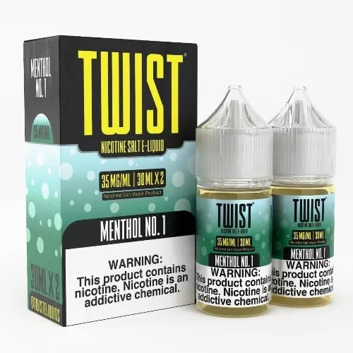 Twist E-Liquid Salts – Menthol No. 1 2x30ml - Vape Product, Vape Product