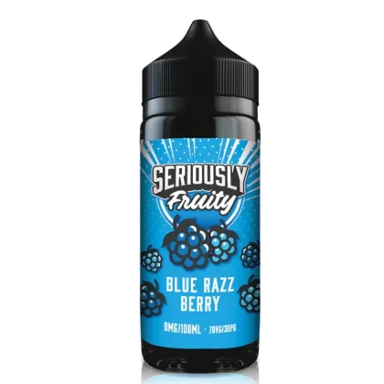 Seriously Fruity Blue Razz Berry 100ml Short Fill E Liquid - Vape Product, Vape Product