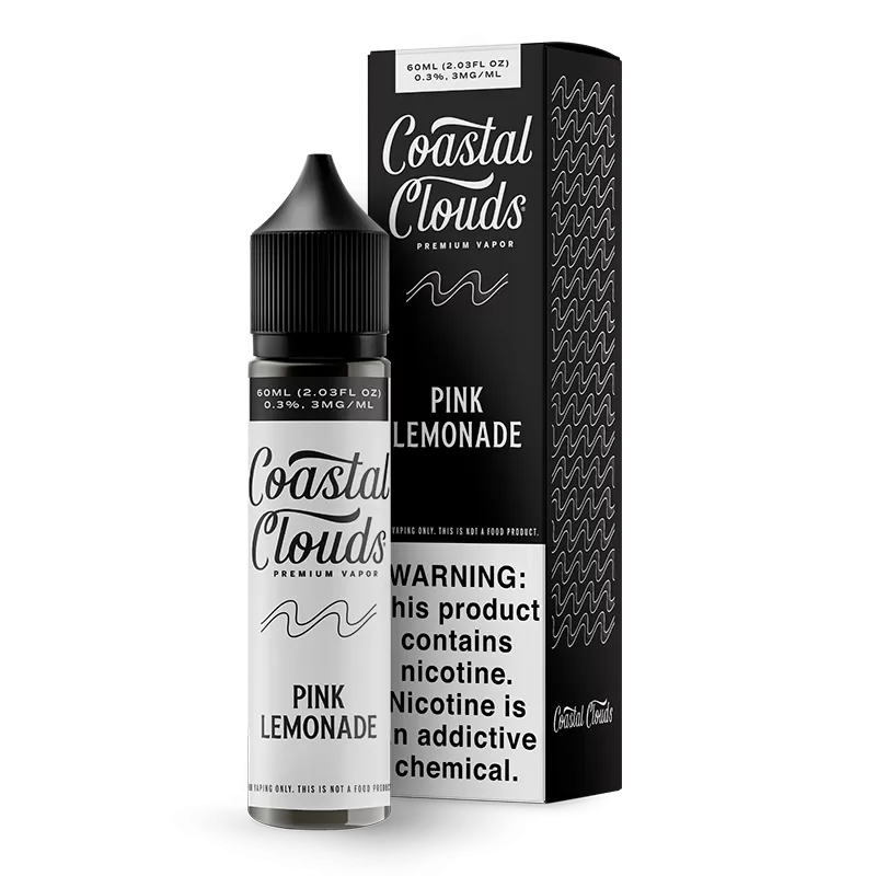 Coastal Clouds - Pink Lemonade - 60ML E-Liquid - 6MG