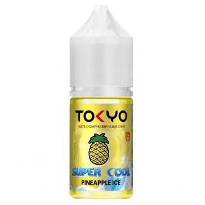 TOKYO SUPER COOL PINEAPPLE ICE Salt Eliquid - Elegantvapestore