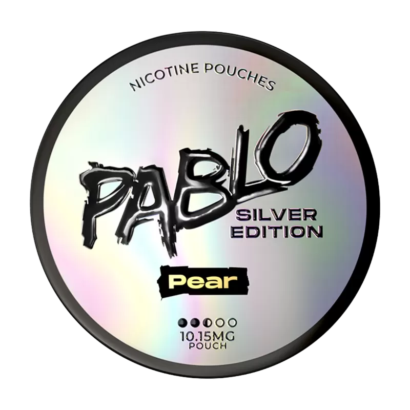 Pear Pablo Silver Edition Nicotine Pouches - Ecigwizard