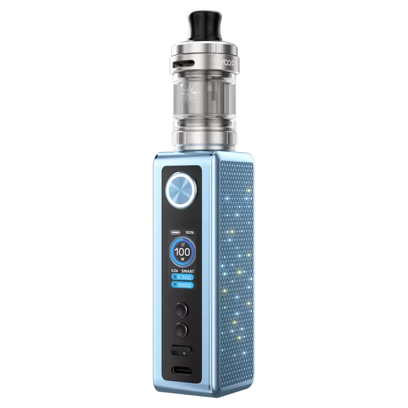VooPoo Vinci Spark 100 Vape Kit - Blue (Discontinued) - Image 2