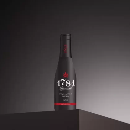 1781 Reserved THCA/D9 Wine (Non Alcoholic) 1000mg - Flavors#Red Moscato>Black Moscato>Preach