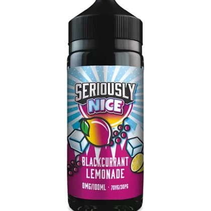 Seriously NICE Blackcurrant Lemonade E Liquid 120ml - 0mg