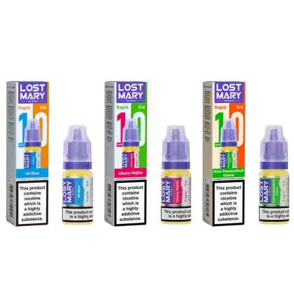 Lost Mary Nic Salt E-liquid 10mg - Blueberry Sour Raspberry