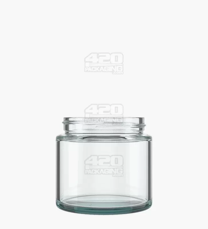 POLLEN GEAR | Kolossus Straight Sided Clear Glass Jars - Vape Store