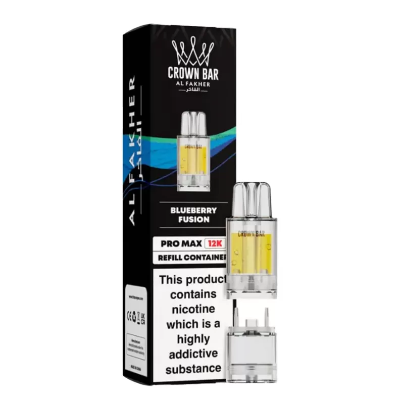 Al Fakher Crown Bar Pro Max 12K Prefilled Pods - Lemon & Lime - Image 2