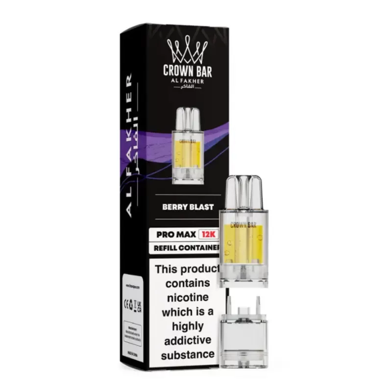 Al Fakher Crown Bar Pro Max 12K Prefilled Pods - Lemon & Lime - Image 3