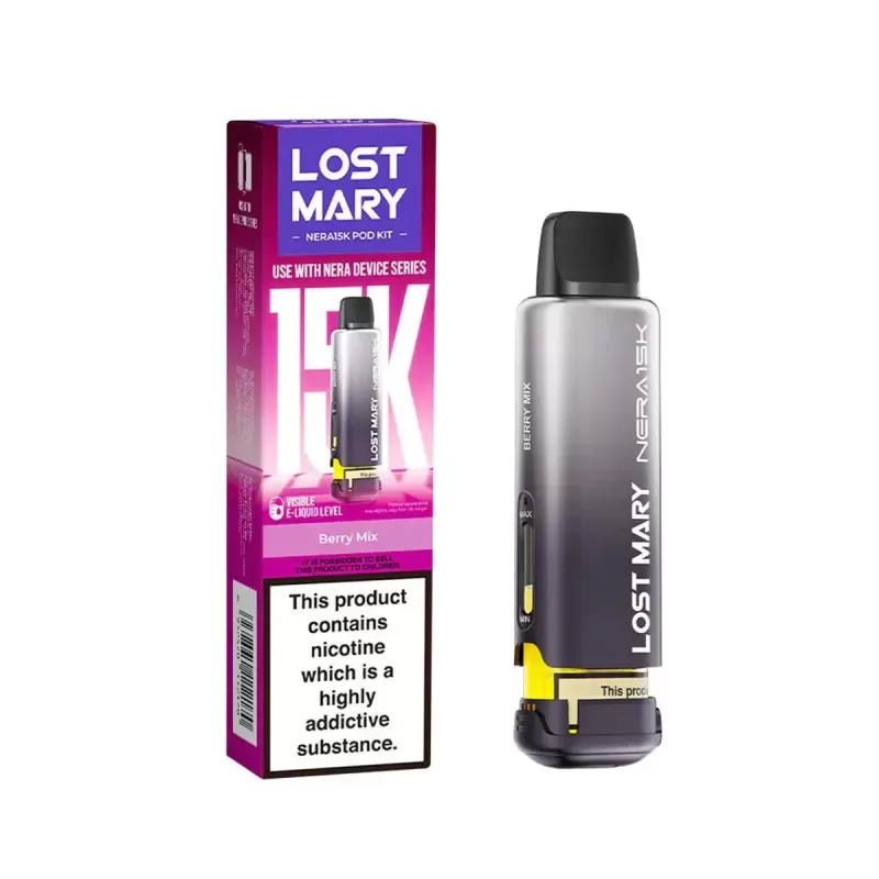 Lost Mary Nera 15K Fullview Refill Pods - Strawberry Watermelon - Image 3