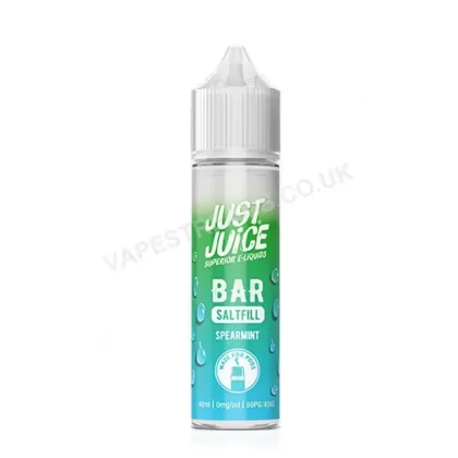 Just Juice Bar Spearmint Saltfill E-Liquid - Vapestreams Co