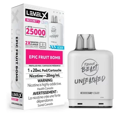 Flavour Beast Level X Vape Pod – 25K – Epic Fruit Bonb