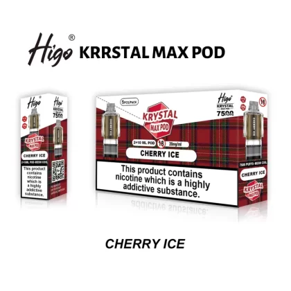 Higo Krystal Max 7500 Prefilled Pods - Box of 10