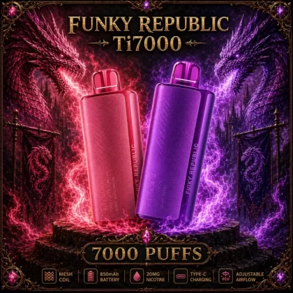 Funky Republic Ti7000 - Cantaloupe Apple