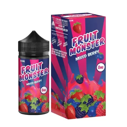 Fruit Monster – Mixed Berry – 100ml - Strength#0mg>3mg>6mg (A2AA38)