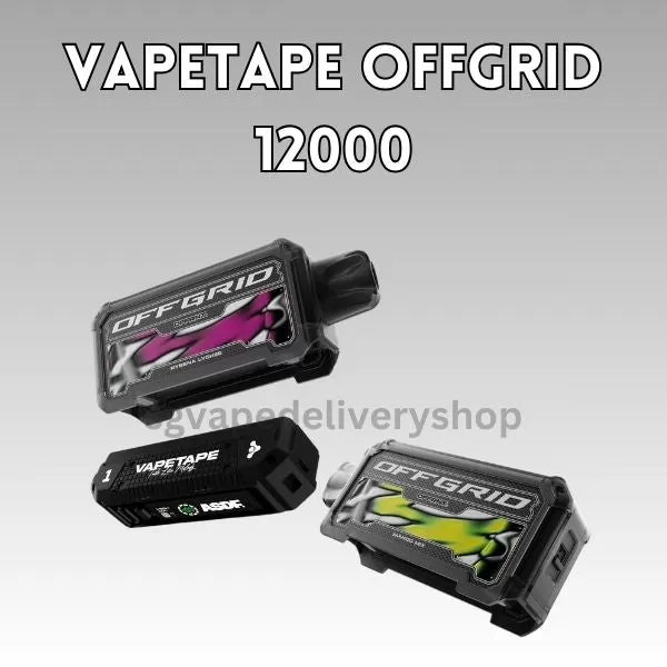 Vapetape Unplug/Offgrid 12000 Puffs - Mango Mix (Cartridge)