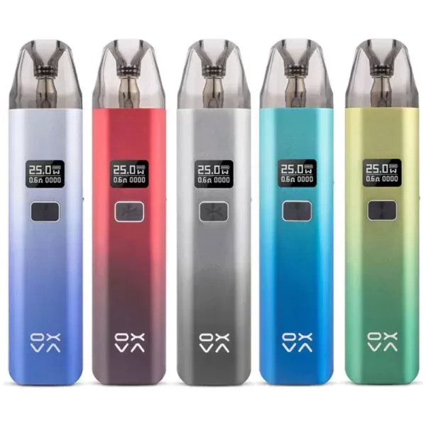 Oxva Xlim V2 Pod Kit - Colour#Shiny Black>Shiny Gold Pink>Blue Green>Shiny Black Red>Shiny Silver Green>Shiny Silver Black>Black White>Green>Green Lemon>Gunmetal>Shiny Gunmetal>Silver>Arctic