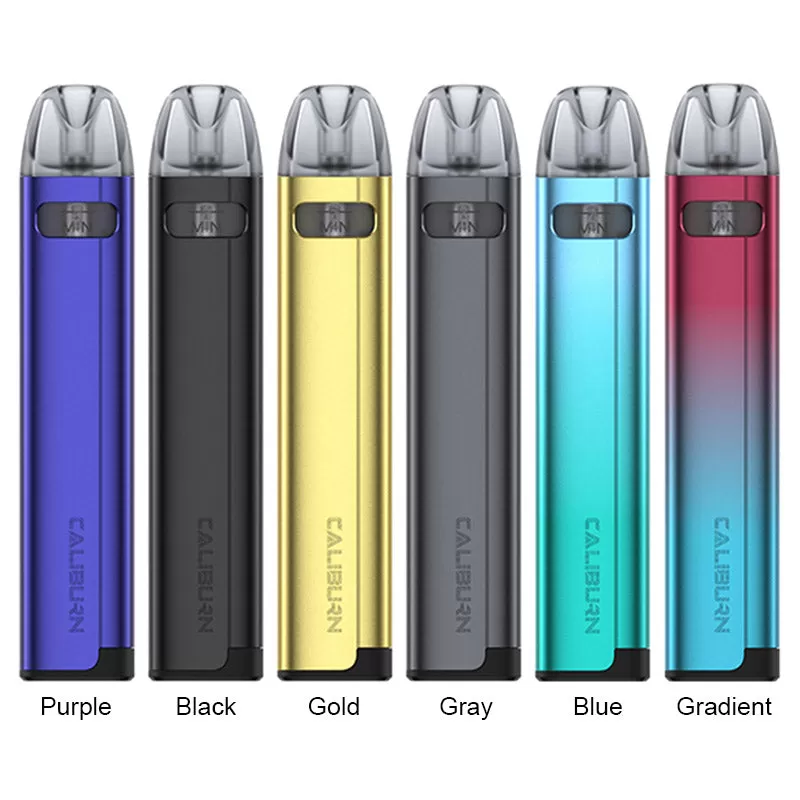 Uwell Caliburn A2S Pod Kit 520mAh - Gold / CN-SZ - Image 2