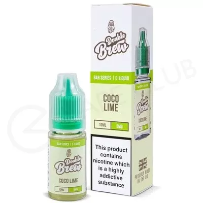 Coco Lime Nic Salt E-Liquid by Double Brew - Ecigpremium