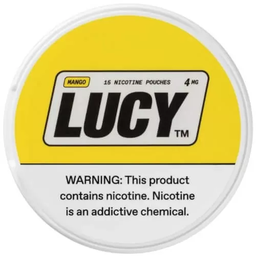 Lucy Nicotine Pouches – Mango - Vape Product, Vape Product (5B43CB)
