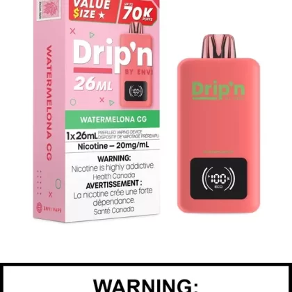 Watermelona CG Drip’n 26mL Disposable Vape