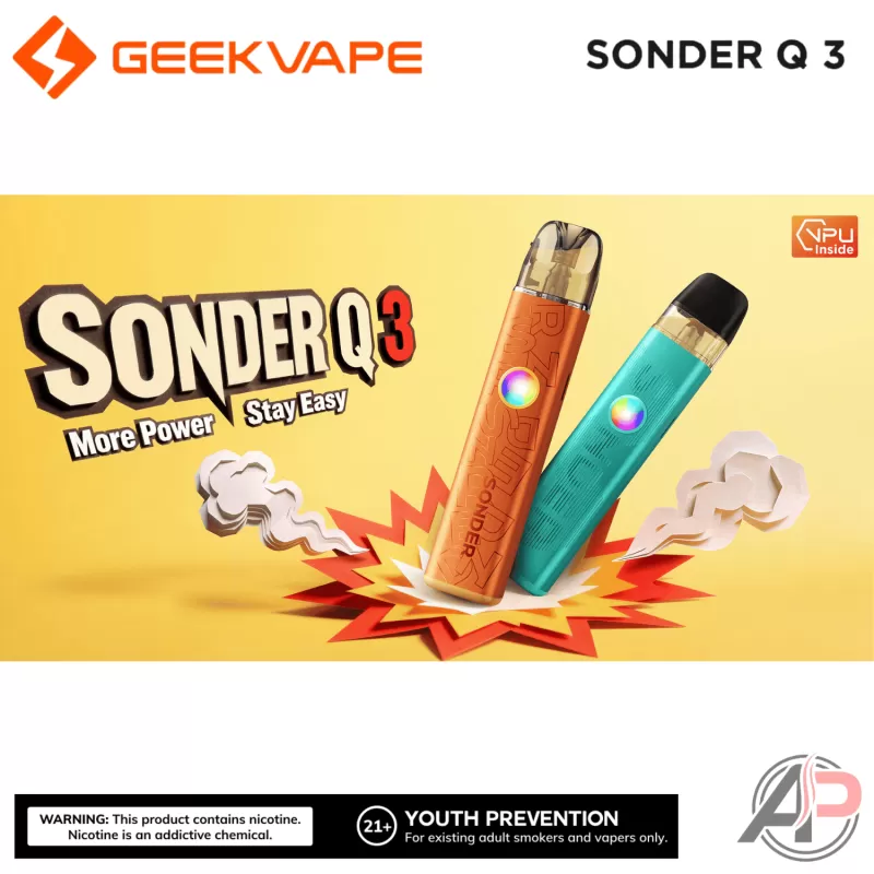 Geek Vape Sonder Q3 30w Pod System Starter Kit Device - Image 2