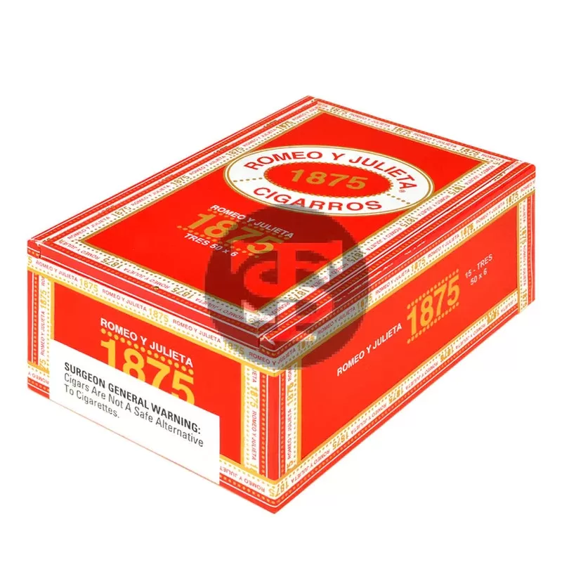 Romeo Y Julieta 1875 Cigarros Tres, box of 15 - Ejuicewarehouse