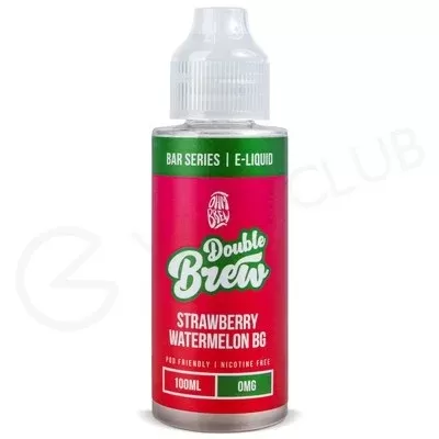 Strawberry Watermelon Bubblegum Shortfill E-Liquid by Double Brew Bar Series 100ml