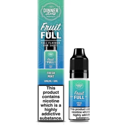 FRESH MINT BAR SALTS DINNER LADY FRUIT FULL 10ML E-LIQUID