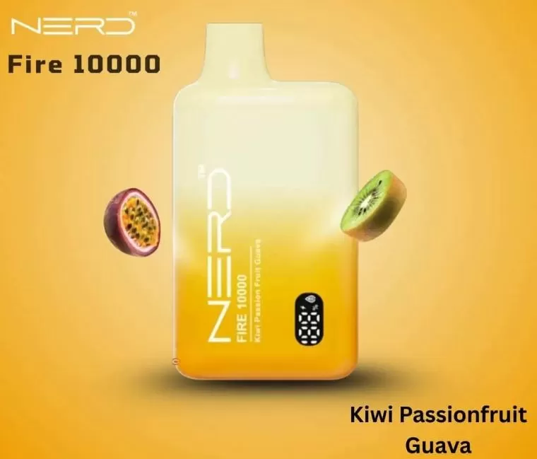 Nerd Fire - Disposable Vape (10,000 Puffs) - Watermelon Ice / 20 mg - Image 2