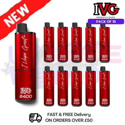 Box Of 10 – Fizzy Edition (NEW) IVG 2400 Prefilled Pen Kit