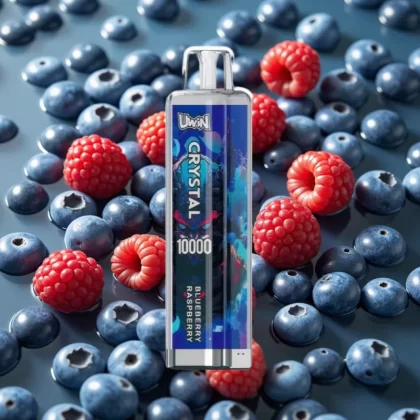 UWIN Crystal 10000 Puffs Disposable Vape Blueberry Raspberry 18ml 650mAh Rechargeable RGB Lights - Bangvapeaustralia