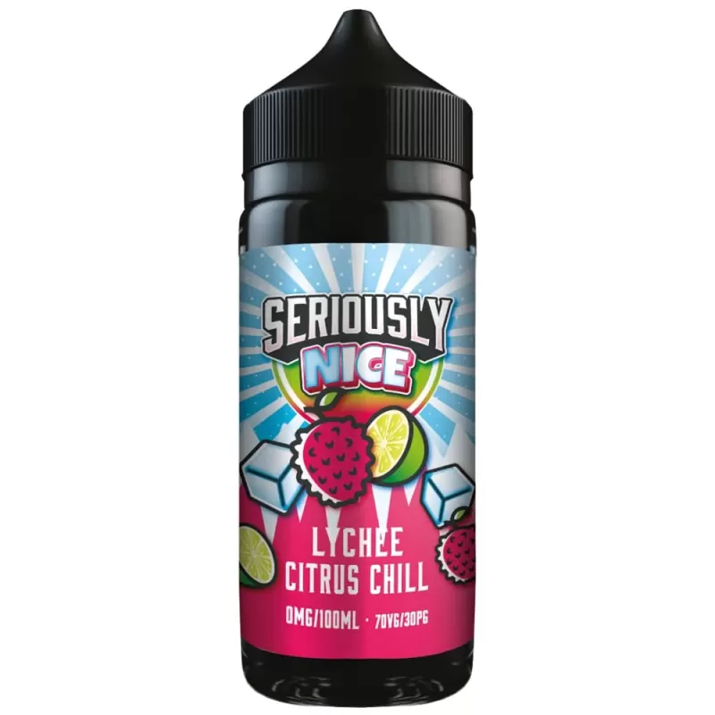 Lychee Citrus Chill Shortfill E-Liquid Seriously Nice Series by Doozy Vape Co (100ml) - 0mg