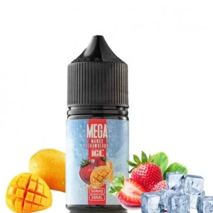 Mega Mango Strawberry Iced Salt By Grand E-Liquids 30ml At in Pakistan