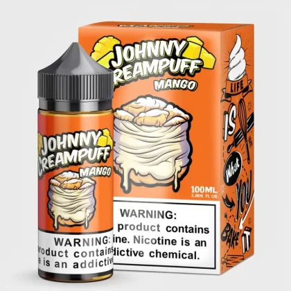 Johnny Creampuff Mango – Creamy Mango Vape Juice 100mL